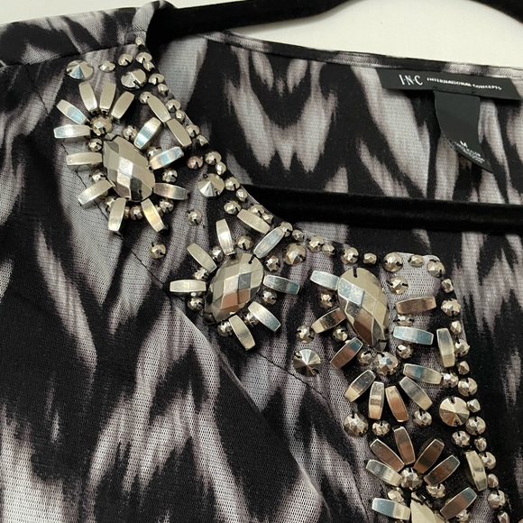 Long sleeve INC International Concept blouse - Picture 2 of 7